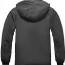 wantdo Men's Big and Tall Waterproof Mountain Ski Jacket Plus Size Snow Winter Coat with Hood (XX-Large Tall, Dark Grey)