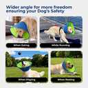 Soft Dog Cone Collar Comfortable Cone for Dogs to Stop Licking After Surgery, Elizabethan Collar for Large Dogs, Adjustable Dog Donut Collar for Inflatable & Comfy Recovery (L) (Blue, L)