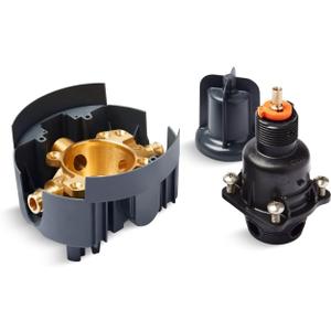 KOHLER 8304-UX-NA Rite-Temp Pressure-Balancing Valve Body and Cartridge Kit with PEX Expansion Connections, Shower Valve System