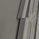 Cordless 1 Inch Window Blinds, Mirrotek Cordless Blinds Light Filtering Mini Blinds 30 x 64 (White)