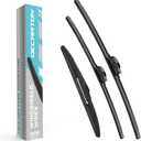Replacement for Hyundai Venue 2020 2021 2022 2023 2024,Original Equipment Windshield Wiper Blade Set - (Pack of 3)