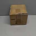 Arktiva Ceramic Planter Pot with Drainage Hole, 4.5 Inch Dia, Indoor and Outdoor, Home Patio Garden, Plants Flower Succulent, 3D Patterned Round (White)