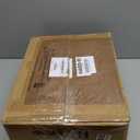 Gold Bathroom Vanity Light Fixture, 3 Lights Bathroom Lighting Matte Antique Brass Finish with Crystal Glass Shade, Gold Vintage Vanity Light for Bathrooms