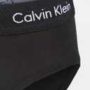Calvin Klein Men's Cotton Stretch 3-Pack Brief (Black, M)