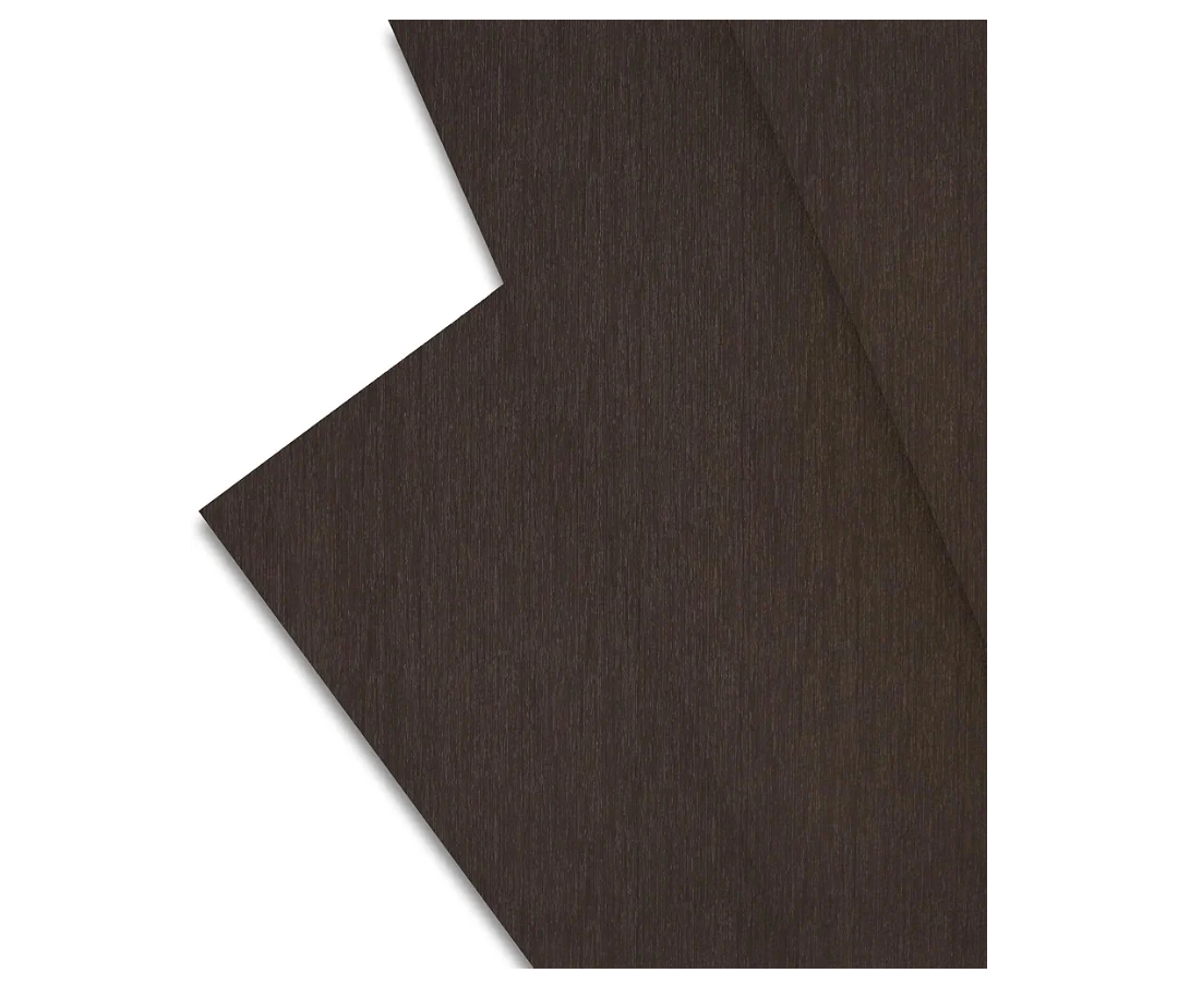 Majestic Giftware PVC Faux Leather Fabric 2 Yard (G13-54X72) | Dark Brown Linear Synthetic Vinyl Faux Leather Sheets by The Yard for DIY Crafts, Upholstery | Waterproof & Easy to Clean
