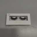 Lilly Lashes Miami Lite Faux Mink Strip Lashes, Light Brown, Reusable, No Glue Included