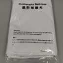 White Backdrop for Photoshoot, 10x10 ft Photo Backdrop Curtain Double-Side for Photography, Polyester Fabric White Background Screen for Photographic Studio Baby Picture Party Prop (Backdrop Only)