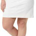 Amazon Essentials Women's Classic 5-Pocket Denim Skirt (White, XL)