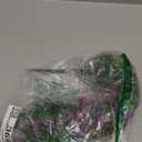 Fanfantoey Artificial Flowers for Outdoors Fake Hanging Decoration, Realistic Plants, UV & Fading Resistant Silk Flower for Spring Porch Patio Balcony Planter Yard (3, Purple Fuchsia)