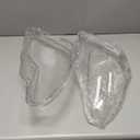 XQSMWF Front Left Right Side Headlight Cover Headlamp Clear Lens Shell Cover Compatible with Mercedes-benz W219 CLS Class 2006 2007 2008 2009 2010 2011#A2198202961 - Pack of 2