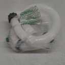 Boltigen 1.5'' Diameter Pool Sand Filter Pump Hose, 20inch Pool Pump Replacement Hose for Above Ground Pools, 2PCS Flexible Water Pool Hose Set for Filter Pump and Saltwater Systems, White