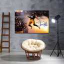 WHZKCYH American Football Sports Steelers Poster For Kids Fun Teen Birthday Christmas Gifts T.J. Watt Rugby Star Posters Canvas Wall Art Print Picture For Home Room Decor