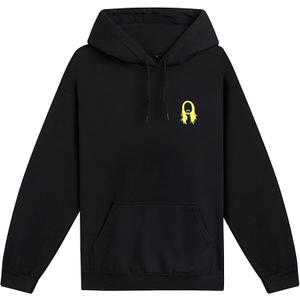 Unisex-Adult Standard Classic Fit Hoodie (Large, Black)