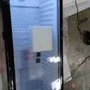 21.3 in. Single Zone 220-Cans Freestanding/Built-in Beverage Refrigerator Cooler in Black with LED Light, See-Thru Door