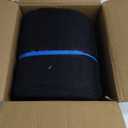 Trampoline Replacement Safety Enclosure Net for 6 Straight Poles Round Frame Trampolines, Breathable and Weather-Resistant Trampoline Net with Adjustable Straps (Net Only)