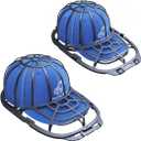 Eiito Hat washer for Washing machcine, 2 Pack Hats Cleaner for Baseball Caps Hat Shaper for Dishwasher - Hat Cage Rack Frame fit Adult and Children Wash Caps