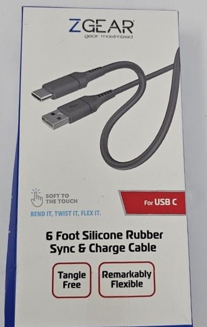3 Foot Flat Magnetic Sync Charge Cable