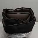 Massage-Mat, Detachable Neck Massager, Full Body Vibration Heating, Massage Pad with 10 Vibrating Motors and 9 Speed Settings for Home Office Use, Brown