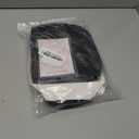 Long Black Morticia Addams Wig, Black Straight Wig for Morticia Costume, Adams Cosplay Hair, Vampire Wigs for Women, Halloween Vintage Gothic Draculaura Wigs (Adult), 22 x 7 x 1 inches