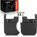 A-Premium Set of 2PCS Mud Flaps Splash Guards Mudflaps Mudguards with Hardware Kits Compatible with Jeep Gladiator JT Series Willys/Sport, Rear (Driver and Passenger Side)