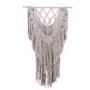 2 Packs Macrame Woven Tapestry Wall Boho Tapestry Home Geometric Art Apartment Dorm Room Bedroom Living Room Gallery Decoration