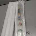 20.5inch Large Glass Galileo Thermometer with 10 Multi Colored Balls with Gold Tags from 60F to 96F Galileo Thermometer Gorgeous Gift for Family Friends Present Home Office Indoor and Outdoor Dcor