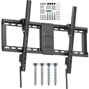Ginkgo TV Wall Mount, TV Mount for 37-75 Inch TV, with Quick Release Wall TV Mount, Max VESA 600 x 400 mm, Holds up to 60 kg / 132 lb