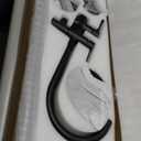 YAGATAP Freestanding Bathtub Faucet Floor Mount Tub Filler Matte Black High Flow Shower Faucets with Handheld Shower Mixer Taps Swivel Spout