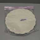 30 Pcs Ivory Scalloped Paper Plates 9.5 In Shell Edge Dinner Paper Plates Disposable Cream Scalloped Plate for Wedding Baby Shower Birthday Party