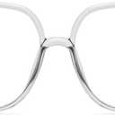 Retro Square Reading Glasses For Women Blue Light Blocking Oversized Eyeglass Frames Large lens