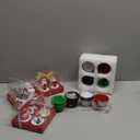 Shihanee Christmas tealight Candles Novelty Handmade Christmas Tree Candle Delicate Stylish Plant Candle Mini Candles for Party Favors Decorations Gifts(12)