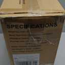 Bonsaii 6 Sheet High Security Micro Cut Paper Shredder, Credit Cards/Mail/Staples/Clips Shredder for Home Use with 4.2 Gallon Bin (C261-D)