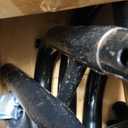 Jack Boss Motorcycle Stand Rear Combo Wheel Lift Stand, 500Lbs Capacity,Swingarm Spool Paddock Stand for Sport Bike,Fit for Yamaha, for Honda, Suitable for Kawasaki Black