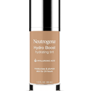 Neutrogena Hydro Boost Hydrating Tint Foundation Makeup for Dry Skin, with Hyaluronic Acid, Lightweight OilFree Water Gel, NonComedogenic, 60 Natural Beige 1.0 fl. oz