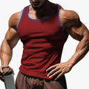 Men's Gym Workout Tank Tops - Soft Lightweight Sleeveless Muscle Shirts for Beach & Athletic Wear, Size XXL
