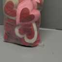 Moukeren 24 Pcs Valentine's Day Felt Heart Ornaments Heart Bowl Filler Valentines Vase Filler Stuffed Felt Decorations Rustic Farmhouse Decor for Home Wedding Farmhouse Basket Tiered Trays