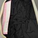 8 Pack Spandex Black Table Clothes for 8 Foot Rectangle Tables, Wrinkle Free Stretch Table Cloths 8FT, Fitted Table Cover Desk Skirt for Parties Weddings Birthday Banquet Events