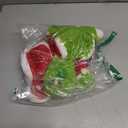 Amazon.com : NACOCO Dog Christmas Furry Costume - Xmas Halloween Cosplay Clothes with Cape Hat, Green Monster Funny Cat Uniform, Santa Outfits Party Favors Apparel Warm Winter (M) : Pet Supplies