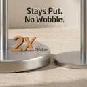 KES Toilet Paper Holder Stand 26" H (Taller Version), Free Standing Toilet Paper Roll Holder with Weighted Base for Bathroom, Rustproof SUS304 Stainless Steel Brushed Finish, BPH283S66-2