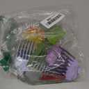 10 Color Professional Hair Cutting Guards and Combs Set - Coded Guides from 1/16 to 1 for Clippers and Trimmers #3170-400 (8 Count (Pack of 1))