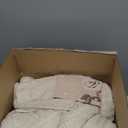 Andency Queen Comforter Set Beige, 3 Pieces Queen Size Comforter Sets Boho Cream Solid Bedding Set & Collections, All Season Tufted Farmhouse Bed Comforter Set (90x90 in Comforter & 2 Pillowcases)