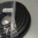 20FT Car Door Weather Strip with Top Bulb, PVC Plastic Trim with EPDM Rubber Seal, for Automotive, Boats, RVs, Trucks & Home Applications