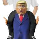 Morph Costumes Kids American President Costume Ride On Halloween Piggyback Costume