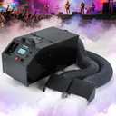 3000W Professional Low Lying Fog Machine with Upgraded Food-Safe PP Tank - Dual Nozzle, LCD Screen, DMX/Remote - Rustproof, Shockproof, Odorless Fog for Stage, Halloween, Events
