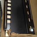 Dream On Me Brookside Wooden Toddler Bed in Black, Greenguard Gold & JPMA Certified, Kids Bed with Safety Rails, Low-to-Floor Design, Non-Toxic Pinewood Finish