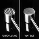 Meat Tenderizer, Heavy Duty 304 Stainless Steel Meat Tenderizer Tool, Meat Hammer Dishwasher Safe, Meat & Poultry Tenderizers,Meat Pounder for Steak, Chicken, Fish, Pork, Beef