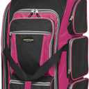 Travelers Club Xpedition 30 Inch Multi-Pocket Upright Rolling Duffel Bag