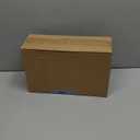 2 Set XL Stackable Wire Basket with Bamboo Tops & Tags- Pantry Organizer and Storage Bins, Kitchen Counter Cabinet Shelf Countertop Under Sink Organizing, Food Snack Produce Onion Potato Bread Storage