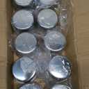 Game Table Cup Holder Insert - 10 Pack Stainless Steel Small Drop-in Drink Cup Holder, Poker Table Cup Holders for Casino Table, Game Table, Sofa, Boats, Bench, Work Desk, RV Cars & Trucks