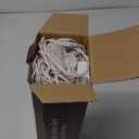 Minetom Icicle Lights Outdoor With Clips, 20ft 100 LED 20 Tubes Twinkling Crystal String Lights, Connectable Waterproof Hanging Christmas Lights Plug in for Eave Outdoor, Blue